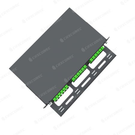2U касетна волоконно-оптична панель типу LGX